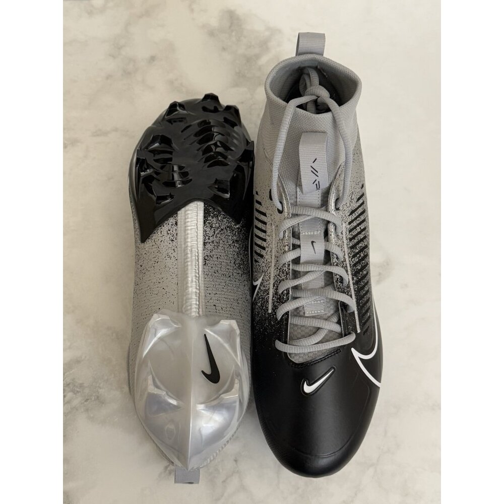 Nike Vapor Edge Pro 360 2 Football Cleats Silver Black HF3454-003 Men’s Size 13 - Picture 7 of 7